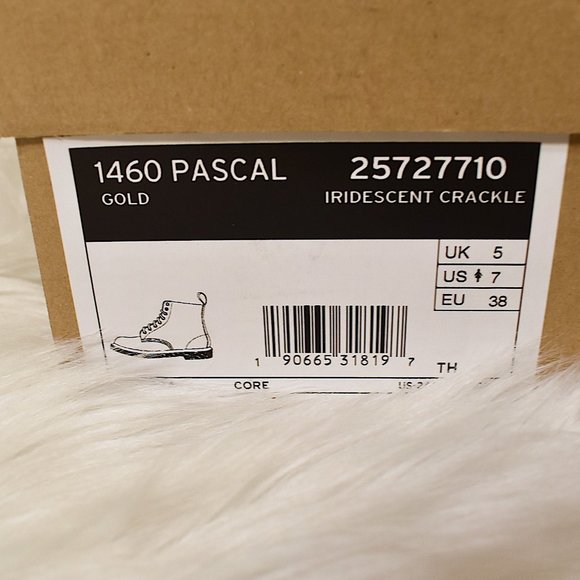 Dr. Martens | 1460 Pascal Metallic Leather Boots - Picture 8 of 16